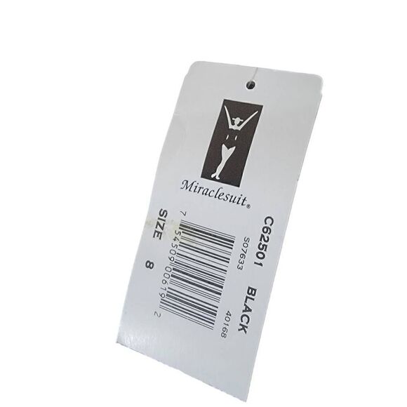 Miraclesuit 2 Peice Tankini Womens SZ 8 High Rise NWT Slimming - Picture 7 of 10